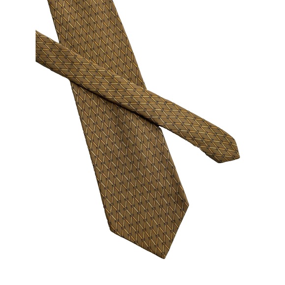 Brooks Brothers Other - BROOKS BROTHERS Makers Yellow Pure Silk Tie Equestrian Pattern